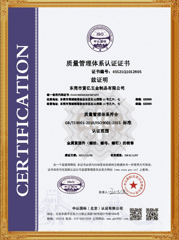 ISO9001質(zhì)量管理體系 